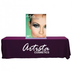 TableTop SilverStep Retractable Banner Stand